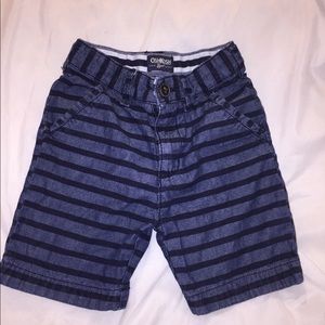 OshKosh Blue Striped Shorts